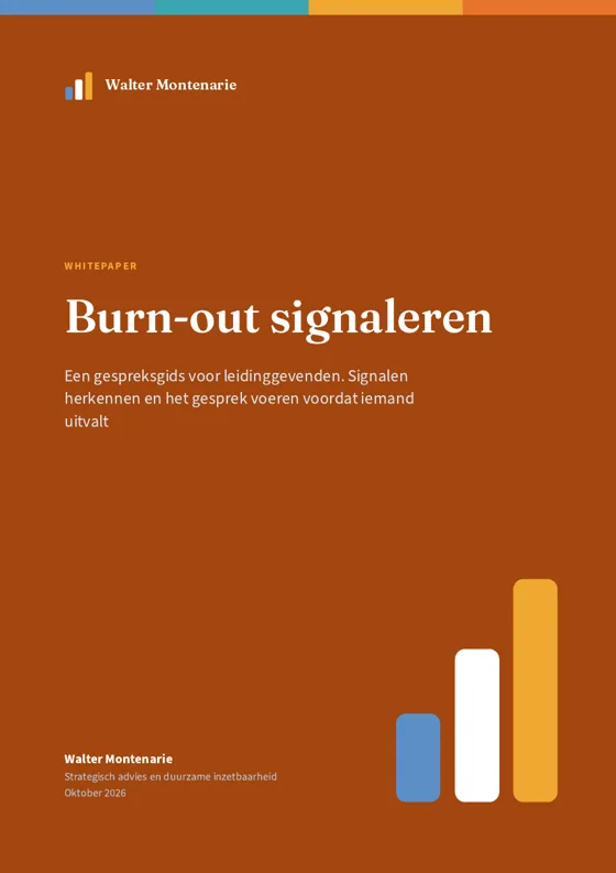 Omslag van de whitepaper Burn-out signaleren